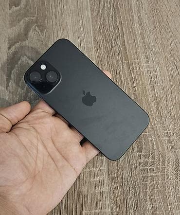 IPhone 15, 128 ГБ, Черный, Face ID