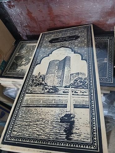 suse uzerinde sekil: 3 azn das ve zerler Məhsul: Oyma naxışlı taxta dama/şahmat lövhələri — 3