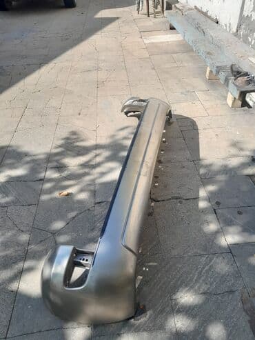 ravon r3 bufer: BMW üçün arxa bamper - Orijinal zavod detalı - Rəng: gümüş/boz - — 3