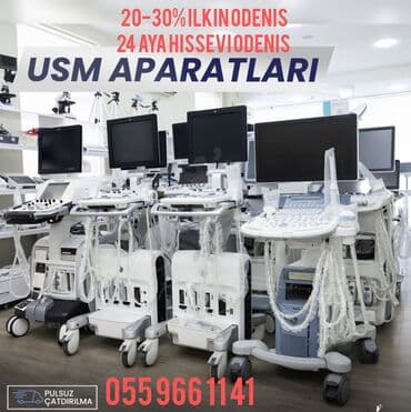 Usm ve exo cihazlarin Ilkin odenis 20_30% olmaqla teze ve ikinci el