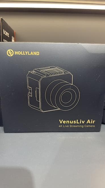 mikrofon: Hollyland VenusLiv Air – 4K Live Streaming Kamera - Canlı yayım üçün — 1