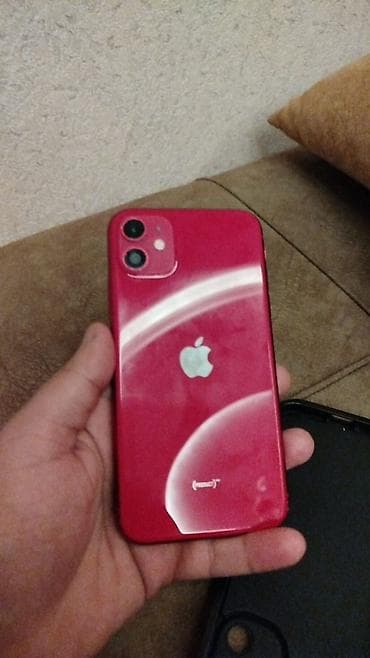 IPhone 11, Qırmızı, Simsiz şarj — 1