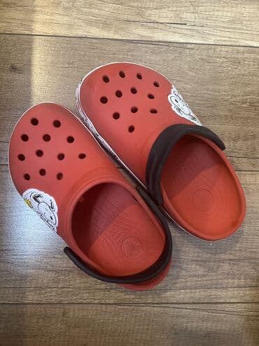 детские ажурные кеды для девочки: Для девочек, 34, Crocs — 1