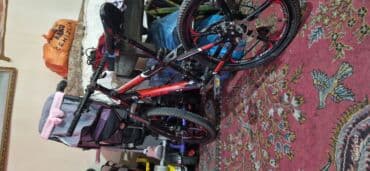 qiz ucun velosiped: İşlənmiş Dağ velosipedi Toba, 26", sürətlərin sayı: 7, Ünvandan götürmə — 5