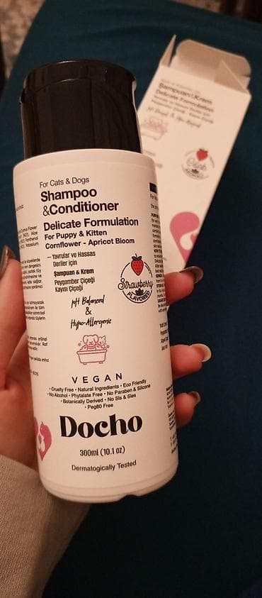 Птицы: Məhsul: Docho Shampoo & Conditioner – pişik və itlər üçün, balalar — 2