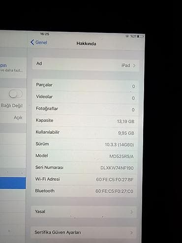 iohone 7: Apple iPad (qara ön panel, gümüş arxa hissə) – orijinal qutusu ilə — 5