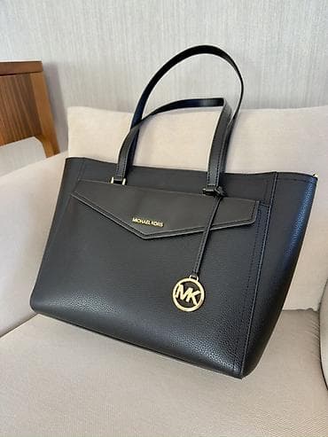 calvin clein: Orijinal Michael KORS dəri çantası. İşlənmiş, lakin mükəmməl — 2