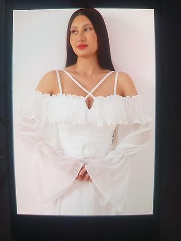 yun don: Ziyafət donu, Maksi, Bershka, XL — 4