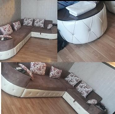 ✅Kunc divan 350 AZN pufiqle birge .Acilanda carpayi kimi olur.Olcusu