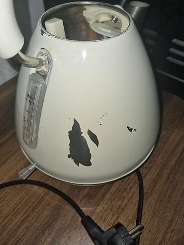Gorenje elektrik çaydanı – retro dizaynlı, krem rəngdə kontakt human — 5