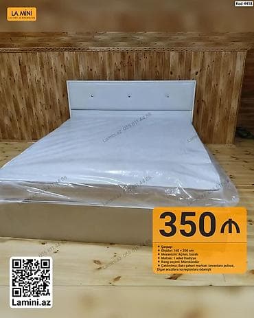 parca: Məhsul: Çarpayı (bazalı) - Ölçü: 160 × 200 sm - Mexanizm: Açılan — 2