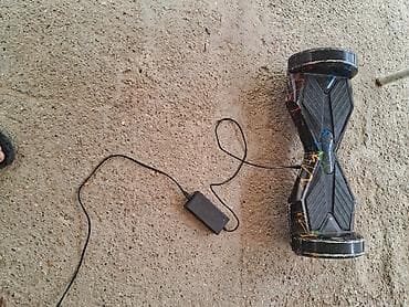 Elektrik hoverboard (self-balance skuter) – rəngli qrafiti dizayn