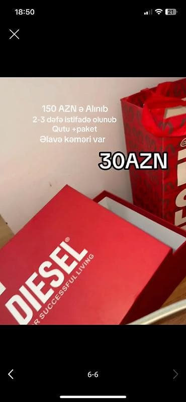cantalar: Çiyin çantası, Diesel — 4
