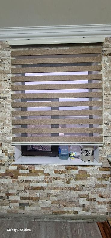 limon agaci satilir: Məhsul: Zebra jalüz pərdəsi Təsvir: - Rəng və tekstura: ağac naxışlı — 3