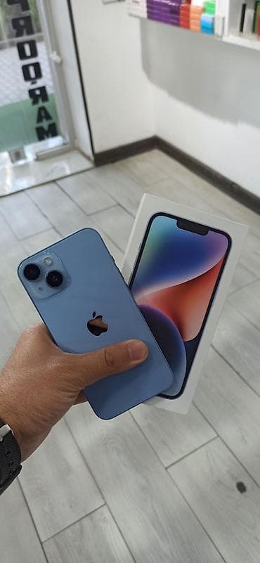 samsung not 11: IPhone 14, 128 GB, Mavi, Simsiz şarj — 1