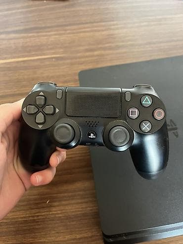 afon 4: Sony PlayStation 4 Slim oyun konsolu tam ideal vezyetde,ustada qəti — 5