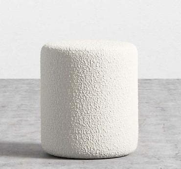 tek stul: Pufik oturacaq, Parça, rəng - Ağ — 3