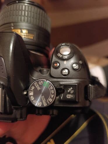 ikinci əl tikiş maşını: "Nikon D5300" Qəbələ və Ətrafı üçün Fotoaparat Satışı. Qiymət 350-dır — 6