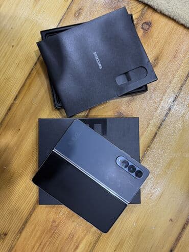 Samsung Galaxy Fold 4, 256 GB, rəng - Qara, Simsiz şarj, Sensor, Barmaq izi
