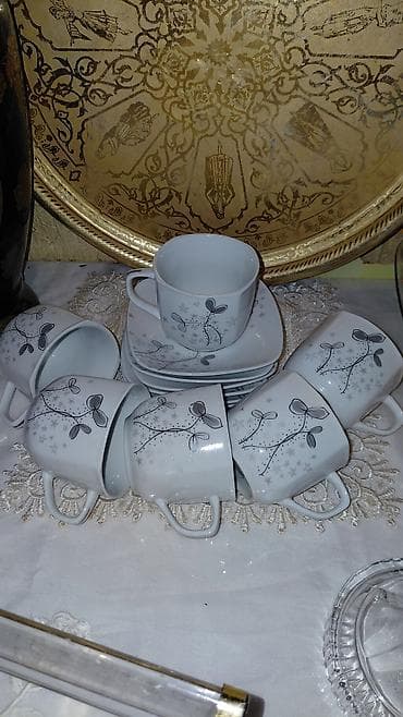 Zərif dekor dəsti - 2 mərtəbəli şirniyyat/furshet qabı: Şüşə