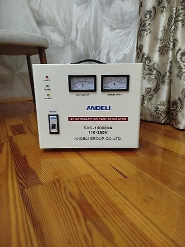 komputer şekilleri: ANDELİ markalı stabilizator ( SVC - 10000 VA AC Automatic Voltage — 3