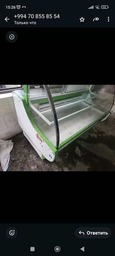 Оборудование для красоты и эстетики: Şirniyyat/vitrin soyuducusu - Ön hissəsi şüşəli, buxarlandırıcı və — 5