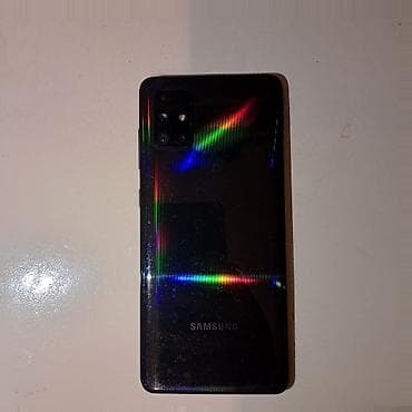 Samsung Galaxy A71, 128 GB, rəng - Qara, İki sim kartlı