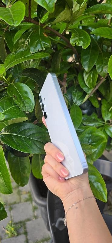 Samsung Galaxy A55, 256 GB, rəng - Ağ, Barmaq izi — 2