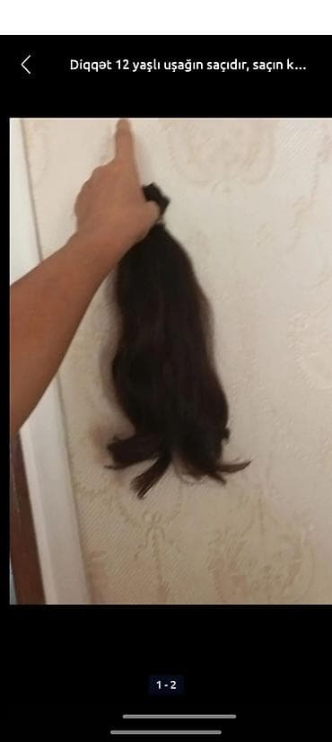 Diqqət 12 yaşlı uşağın saçıdır, saçın keyfiyyəti gözəlliyinə söz ola — 2