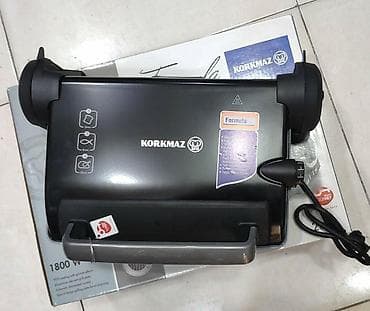 gril: Toster korkmaz formula Turk istehsali 1800 watt qranit yandirmayan — 1