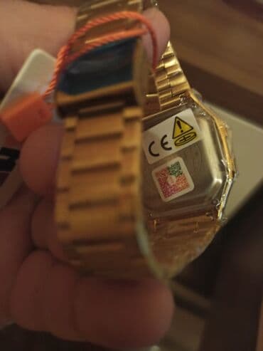 irshad telecom is saatlari: Yeni, Qol saatı, rəng - Qızılı — 3