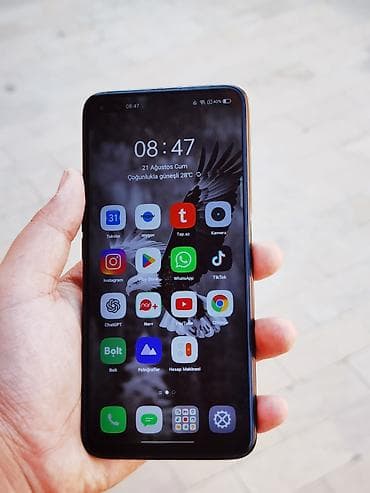 realme 5 pro: Realme 6 Pro, 128 GB, rəng - Göy, Zəmanət, Barmaq izi, Simsiz şarj — 3