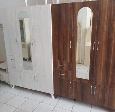 laminat qiyməti: Yeni, Açılan, 3 qapılı Düz dolab, Şifonyer, Azərbaycan — 19