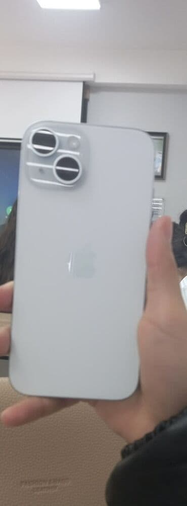 IPhone 15, 128 GB, Ağ, Face ID