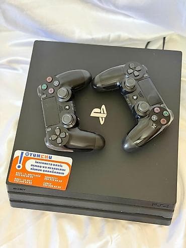 Video oyunlar və konsollar: *ZB* *PS 4 PRO 1TB yaddaş 550 AZN* . Oyuncudan 1 il zamanəti var. 2 — 1