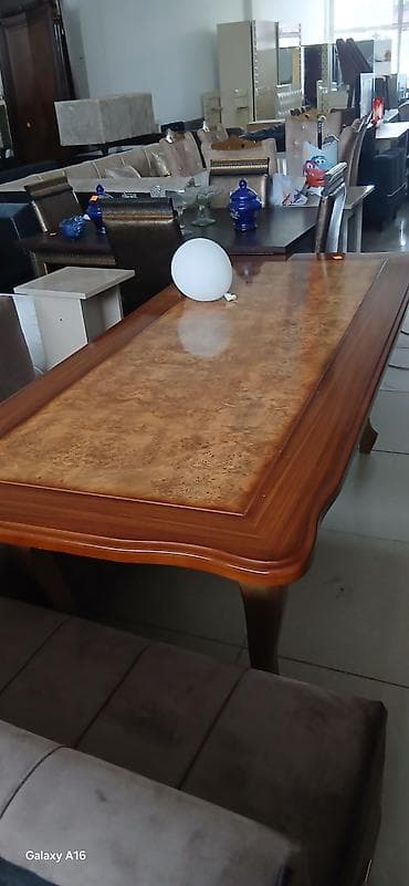 bağ stolu: Açılmayan, Dördbucaq masa, 6 stul — 3