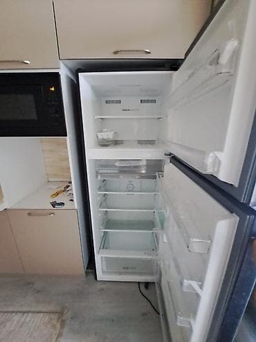 Yeni 2 qapılı Toshiba Soyuducu Satılır, rəng - Qara — 2