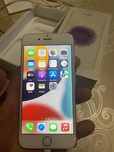 IPhone 6s, Rose Gold, Barmaq izi