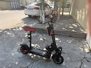 electric moped: Elektrik skuter – güclü və komfortlu şəhər nəqliyyatı - İkiqat ön — 2