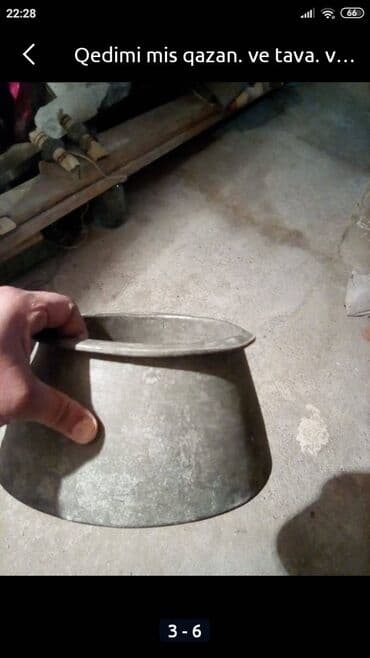 İşlənmiş, Aş qazanı