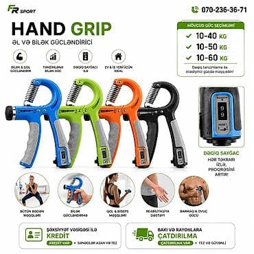Спорт и хобби: 💥 hand grip, espander, bilək aləti 💰 7/8/9 azn ✅ 7/24 əlaqə — 1