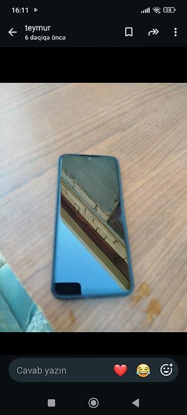 samsung fold 4: Redmi 13C, 128 GB, rəng - Mavi, Sensor — 1