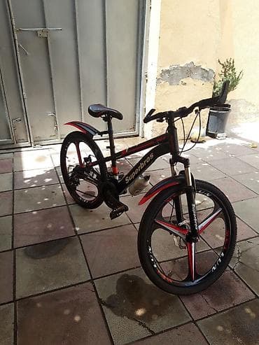 Elektrik velosipedlər: Yeni Şəhər velosipedi 24", sürətlərin sayı: 7, Ünvandan götürmə — 2