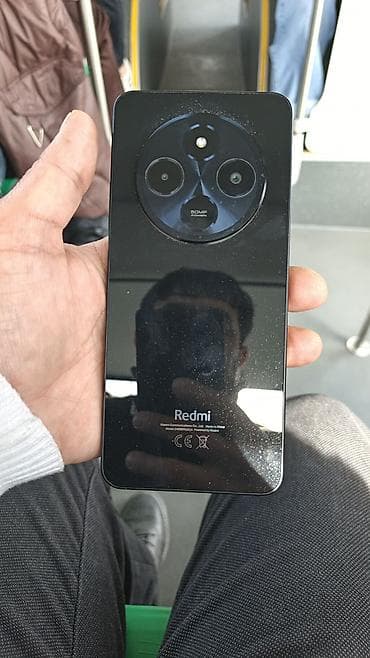 honor x9b barter: Redmi 14C, 256 GB, rəng - Qara, Zəmanət, Barmaq izi — 3