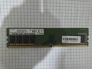 Operativ yaddaş (RAM) Samsung, 8 GB, 2666 Mhz, DDR4, PC üçün, İşlənmiş lalafo.az -da Operativ yaddaş (RAM) Samsung, 8 GB, 2666 Mhz, DDR4, PC üçün, İşlənmiş