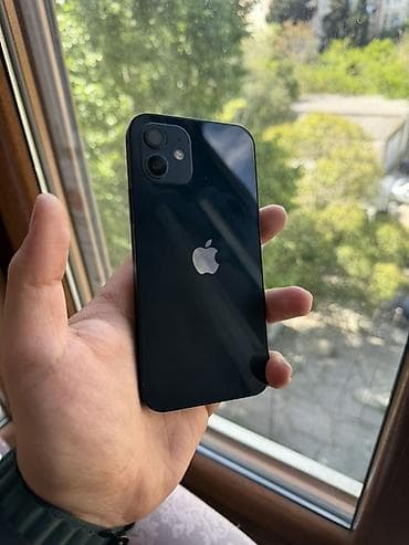 500 iphone: IPhone 12, Qara, Simsiz şarj, Face ID — 1