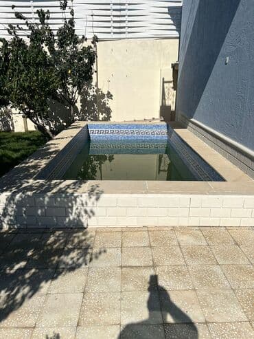 снять дачу у моря: Баку, Пос. Кюрдаханы, 190 м², 5 комнат, С бассейном, Комби, Газ, Электричество — 22