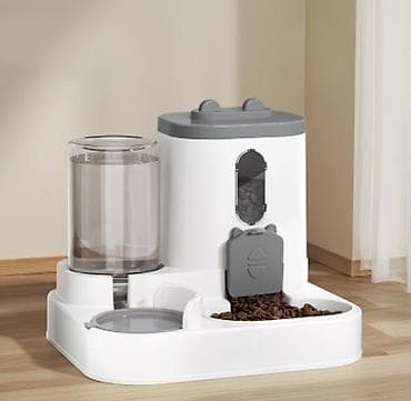 Pişiklər və kiçik cins itlər üçün 2-si 1-də avtomatik yem və su