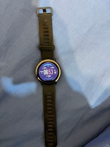 amin f1 qarpız toxumu: İşlənmiş, Smart saat, Sensor ekran, rəng - Qara — 3