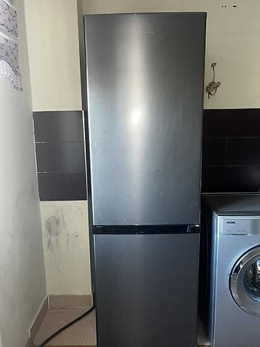 swizer soyuducu: 2 qapılı Hoffman Soyuducu Satılır, rəng - Boz — 2